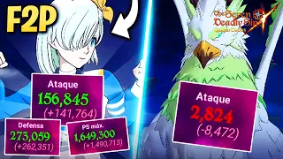 MEJOR ESTRATEGIA F2P para BESTIA DEMONIACA (GANA SI O SI) - Seven Deadly Sins: Grand Cross