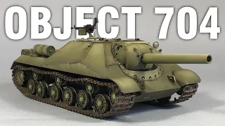 Object 704 Building and Weathering Trumpeter 1/35