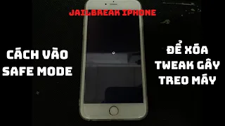 Máy bị Treo (Repring Loop) Khi Cài Tweak Mới Phải Làm Sao ? (Jailbreak Iphone) - Fix treo vòng tròn