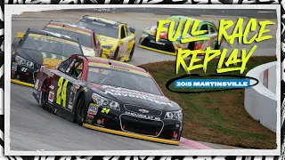 2015 Goody's Headache Relief Shot 500 from Martinsville Speedway | NASCAR Full Race Replay