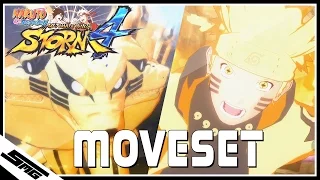 Naruto Ultimate Ninja Storm 4 - Six Paths Naruto COMPLETE Moveset