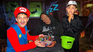 K!ds STEAL Halloween CANDY, They Instantly Regrets It...