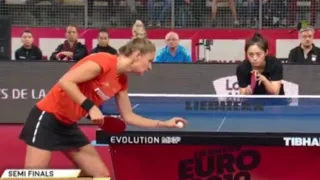 SF | Li Qian (POL) vs Daniela Monteiro Dodean (ROU) | WT | European Championships Highlights