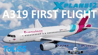 ToLiss A319 FIRST FLIGHT | Real Airline Pilot