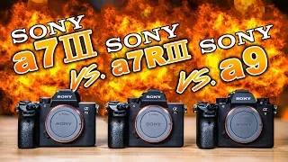 Sony a7 III vs Sony a7R III vs Sony a9: Which To Buy