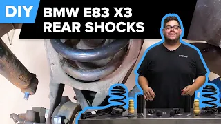 BMW X3 Rear Shock Replacement DIY (2004-2010 BMW E83 X3 3.0i)