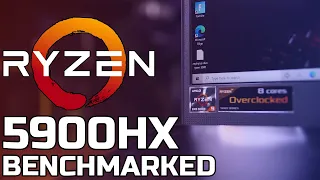 The 8 Core King - Ryzen 5900HX vs 10980HK vs 4800H vs 5800X - TechteamGB