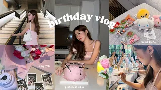 Living Alone Vlog | A busy birthday vlog 🍰: grwm, going out with friends, pinterest cake & more