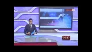 Президент РК остался доволен строительством "Ледовой арены". Astana TV. 20.04.2015