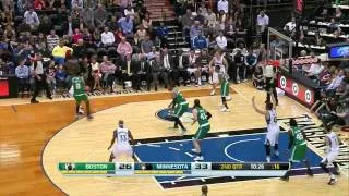 Robbie Hummel Highlights vs Boston Celtics (16.11.2013)