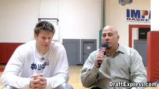 DraftExpress Exclusive: Luke Harangody Pre-Draft Interview & Workout Footage