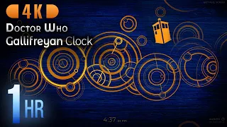 Doctor Who Gallifreyan Clock • 1-Hour Loop in 4K