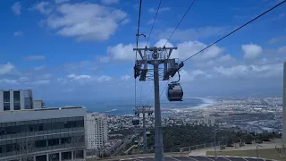 הרכבלית החדשה בחיפה Haifa's New Cable Car