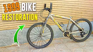 Amazing Bicycle RESTORATION |Turning A Trash 1999 Bike Into A Scott Mountain Bike