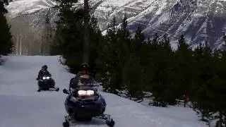 Crespo's snowmobiling in the White River National Forest