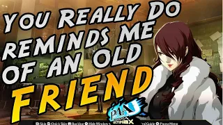 When Mitsuru Thinks That Yu Narukami Reminds her of Door-Kun....- Persona 4 Arena Ultimax