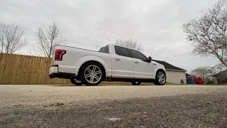 2015 F150 5.0 MBRP side exit exhaust