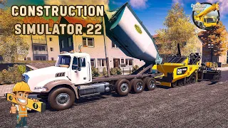 ➤Construction Simulator 22➤ДРСУ➤ДОРОЖНЫЕ РАБОТЫ➤➤ЧАСТЬ 34