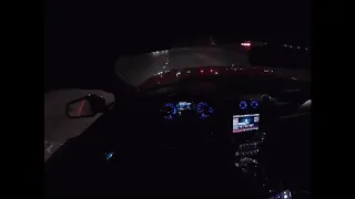 2015 MUSTANG GT NIGHT DRIVE POV (HARD PULLS & DOWNSHIFTING)