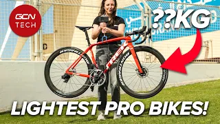 Women's Pro Bikes Ranked By WEIGHT!