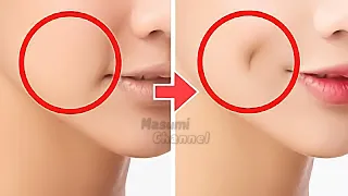 5mins Dimples Exercise! Simple Facial Exercises To Get Dimples with Pen