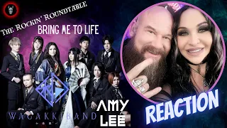 Metal Couple's REACTION and REVIEW - Wagakki Band / Bring Me To Life with Amy Lee of EVANESCENCE