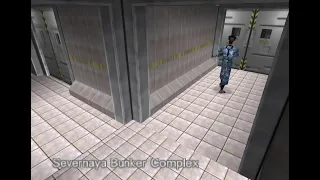 Goldeneye N64 - Bunker 2 00 Agent Playthrough + Time Target Cheat