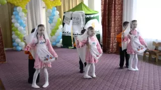 "Татарский танец", детский сад №40, г. Уфа.