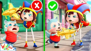 Baby Long Legs Vs Short Legs 😲 Don't Bully Song - Baby Songs & Nursery Rhymes | Wolfoo Kids Songs