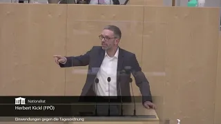 Herbert Kickl - Hacklerregelung (Einwendungsdebatte) - 19.11.2020