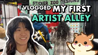 I Tabled My FIRST Anime Los Angeles 2024 | Artist Alley Vlog | My First Big Anime Convention!