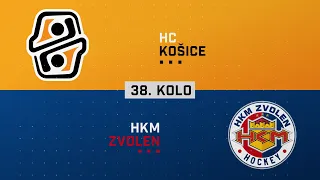 38.kolo HC Košice - HKM Zvolen HIGHLIGHTS