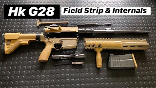 A look inside the 416's big brother: Hk G28 Field Strip