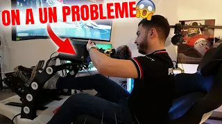 Je visite le SETUP SIM RACING d'un abonné (c'est un perfectionniste)