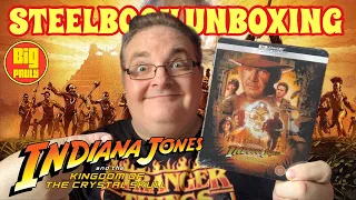 Indiana Jones and the Kingdom of the Crystal Skull 4k Steelbook Unboxing (DAMAGED!)