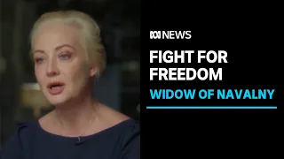 Widow of Alexei Navalny vows to continue fight | ABC News