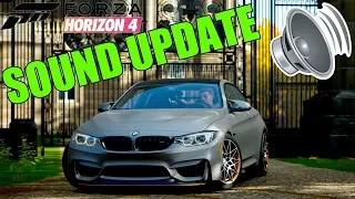 Forza Horizon 4 - BMW M4 GTS Engine Sound Update  🔊💥 Gameplay