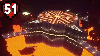 I Built a Giant Nether Hub in Hardcore Minecraft