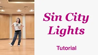 📝 Sin city Lights Line Dance (Improver) Tutorial
