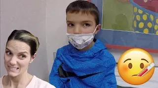 🏥 TOOK HIM TO THE DOCTOR 👨‍⚕️ DOES HE HAVE THE FLU? 😷