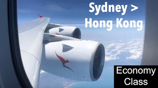 GOOD FOOD on QANTAS | QF127 Sydney to Hong Kong (A380 Economy Class)