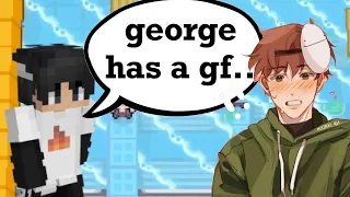 george has a girlfriend... dream on his jealous arc