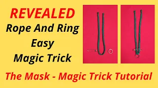 Rope And Ring Easy Magic Trick Tutorial