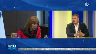 Haris Zahiragić, član Predsjedništva SDA - Gost BHT1 uživo