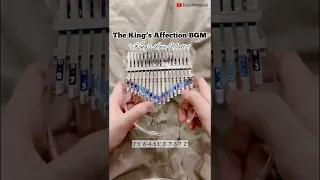 The King’s Affection BGM (King’s Love Waltz) | Kalimba Cover with Tabs #shorts #kdrama