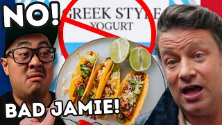 Jamie Oliver RUINS TEX MEX! Pro Chef Reacts