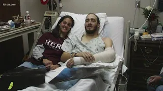 Houstonian who survived deadly A&M bonfire collapse tells his story