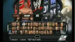 WWE SmackDown Vs. Raw 2011 Chris Jericho Vs. Christian First Blood Match