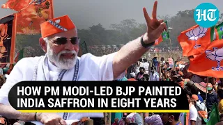 Six states in 2014, 18 in 2022: Watch how BJP increased its footprints by decimating Congress