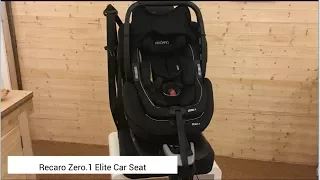 Recaro Zero.1 Elite Car Seat Review | BuggyPramReviews